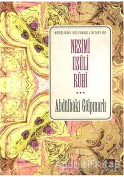 Nesimi Usuli Ruhi - Abdülbaki Gölpınarlı - Kapı Yayınları