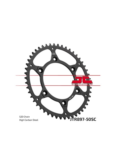 Jt Motosiklet Arka Dişli Jtr897.50sc