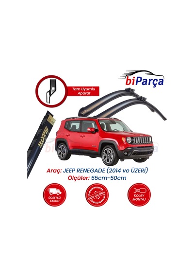 Jeep Renegade Maxtel Muz Silecek Takımı 2014 ve Üzeri