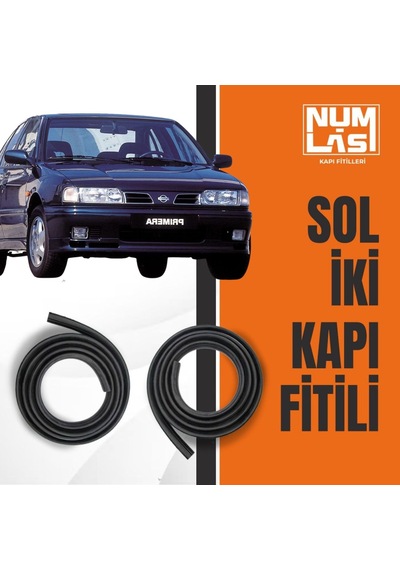 Nissan Primera 1990-1995 Sol Ön Ve Arka Kapı Fitili-a Kalite-numlas-nm5509