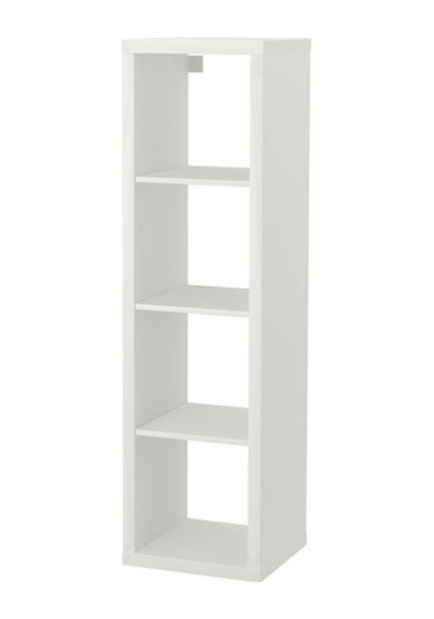 Ikea Kallax Açık Raf Ünitesi, Beyaz, 42x147 Cm