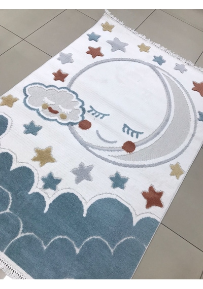 Bünyan Halı Twist 276 Serisi Oturma Salon Yatak Çocuk Odası Halısı 120x180 Çok Renkli