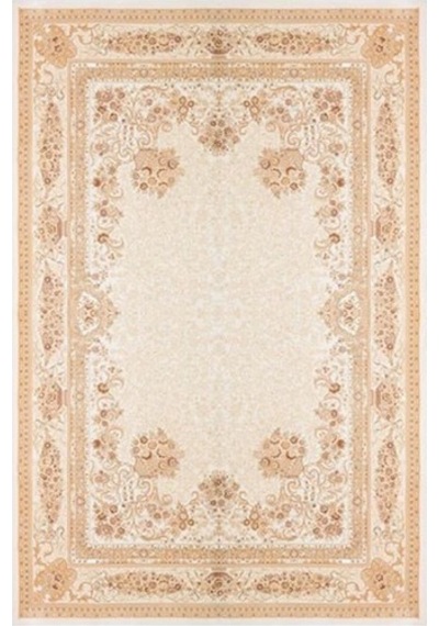 Çam Halı Gloria Td68801 Bej Klasik Desen Dokuma Saçaklı Kilim