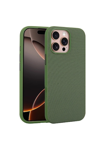 Maks Technology Apple Uyumlu iPhone 16 Pro Max Kılıf M-safe Şarj Özellikli Kumaş Tasarımlı Mkst Miami Sert Pc Kapak - Yeşil Maks Technology Apple Uyumlu iPhone 16 Pro Max Kılıf M-safe Şarj Özellikli Kumaş Tasarımlı Mkst Miami Sert Pc Kapak - Yeşil