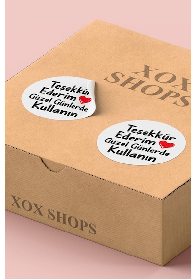 Teşekkür Ederim Güzel Günlerde Kullanın 3x3cm St2364 Çok Renkli