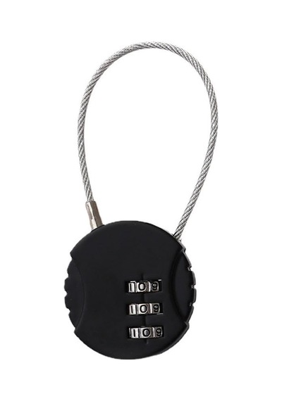 40 Mm Ayarlanabilir Şifreli 13 Cm. Telli Dolap Çanta Kilidi Asma