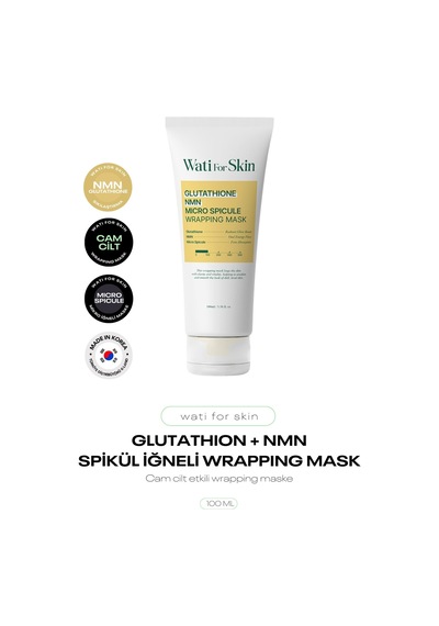 Nmn İçeren Spikül İğneli Cam Cilt Maske Glutathıone Nmn Spicule Wrappıng Mask