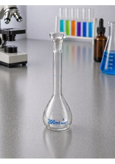 Balon Joje Kapaklı Ns Şilifli Borosilikat 200 Ml
