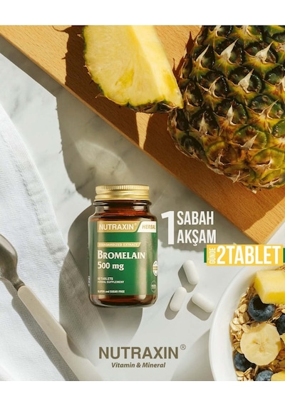 Bromelain 60 Kapsül X 3