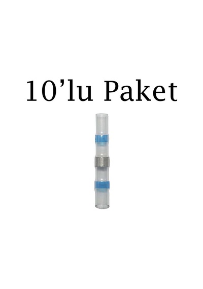 Brio Kablo Ucu Isıt Birleştir Lehimli Mavi 15 - 25 Mm2 10'lu Paket