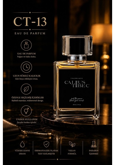 Calius Tibec Ct-13 Kadın Parfüm EDP 50 ML