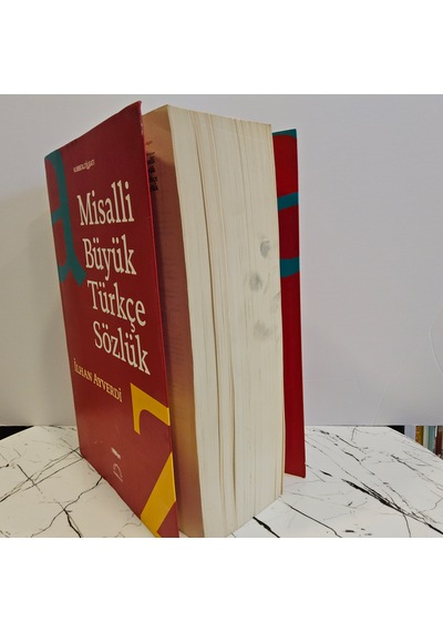 Misalli Büyük Türkçe Sözlük Tek Cilt İlhan Ayverdi 2.baskı