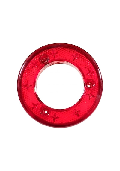 Ahmet Otomotiv Yuvarlak Simit Tip Led Lamba 9 Led 12/24v Kırmızı Stop Lamba