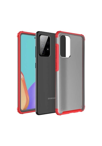 Samsung Uyumlu Galaxy A72 Kılıf Zore Volks Kapak-Lacivert