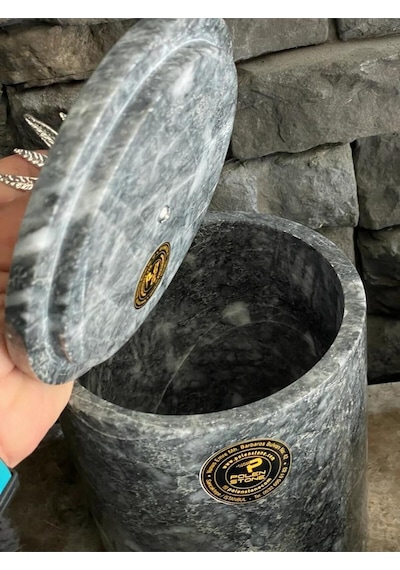Uludağ Siyahı Zeytin Dalı Gümüş Aksesuarlı 7'li Banyo Seti Beyaz