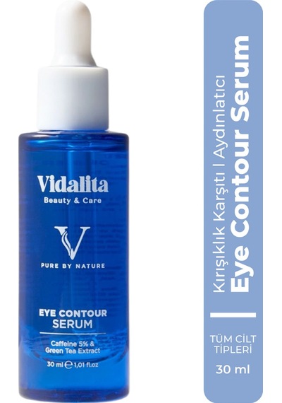 Vidalita Beauty & Care Eye Contour %5 Kafein & Yeşil Çay Ekstraktı Göz Çevresi Bakım Serumu 30 ML