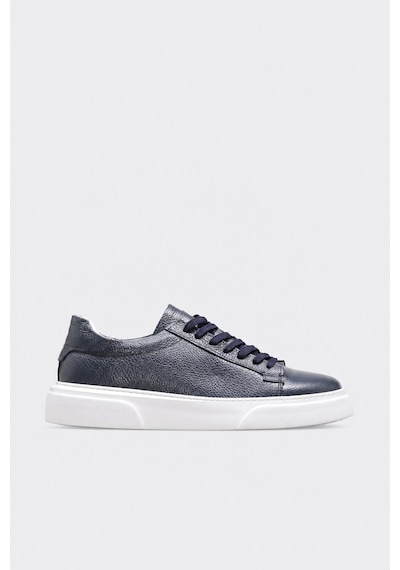 Fast Step Hakiki Deri 216mba888 Lacivert Erkek Casual Ayakkabı