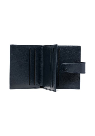 Lacivert Cüzdan & Kartlık Unisex 710 Grande Deri Cüzdan Kartlık