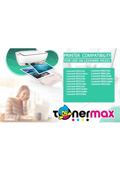 Lexmark 56f5h00  Uyumlu Toner / Ms321 / Mx321 / Ms421 / Mx421 / Ms521 / Mx521 / Ms622 / Mx622