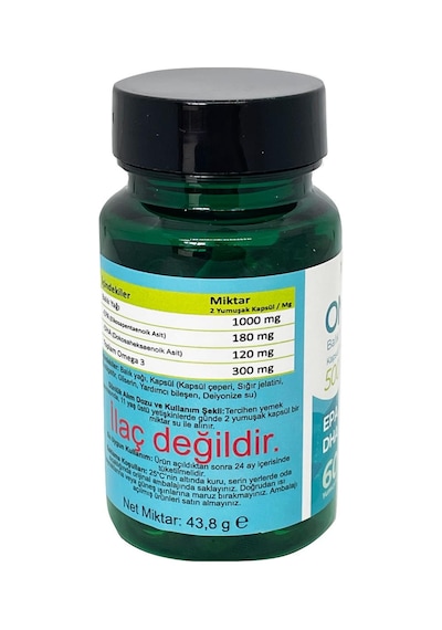 Takecare Omega 3 Balık Yağı 500 Mg 60 Softjel