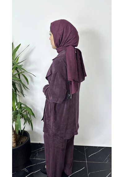 Nuss Ns-26k1018-m Mürdüm Renk Takım Çok Renkli
