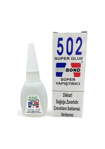 Evobond 502 Süper Hızlı Japon Yapıştırıcı 20 G