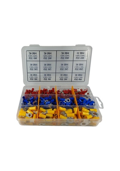Gwest - 315 Parça Izoleli Yuvarlak Uçlu Terminal Ekonomik Seti
