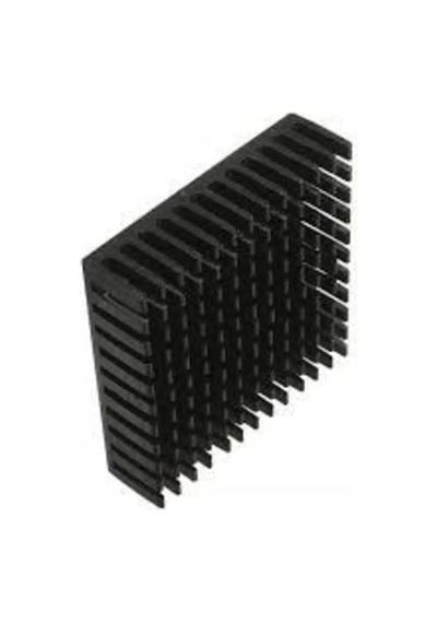 Aluminyum Soğutucu 4x4cm 40x40mm 143 Kanat Pasif Radyatör Peltier Led Elektronik Devre Entegre Standart