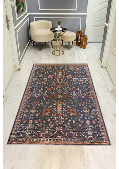 Modern Sisal Serisi Dijital Baskı Sisal Dokuma Halı Slh051 Renkli