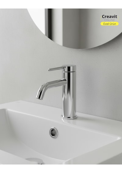 Creavit Vasa BT.VS1500 Lavabo Armatürü Krom