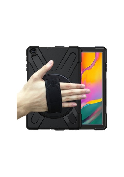 Galaxy T510 Tab A 10.1 Kılıf Amazing Tablet Kapak - Siyah Diğer