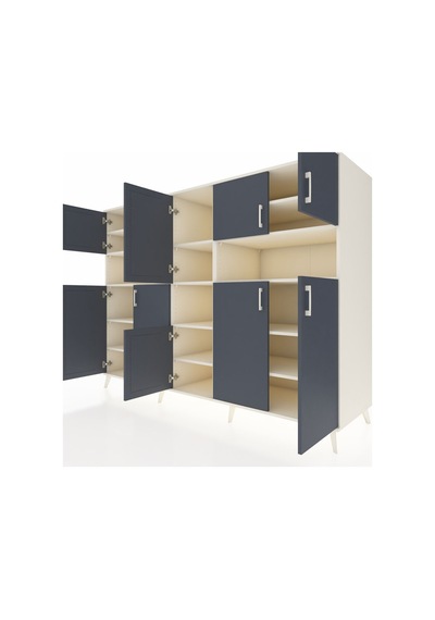 Kronos Dolap 14 Raflı 10 Kapaklı 220x59x163 Aytaşı-antrasit/aytaş Aytaşı-antrasit/aytaşı Kronos Dolap 14 Raflı 10 Kapaklı 220x59x163 Aytaşı-antrasit/aytaş Aytaşı-antrasit/aytaşı