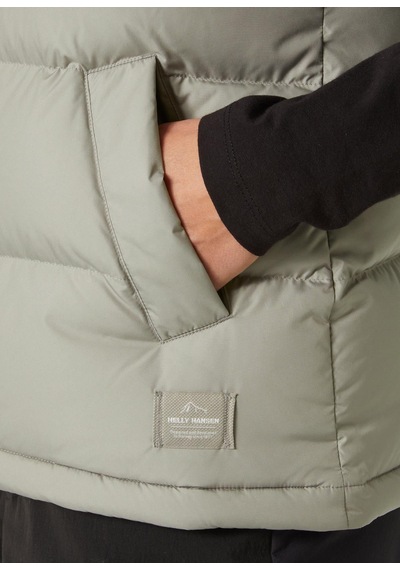 Helly Hansen W Isfjord Down Yelek Gri
