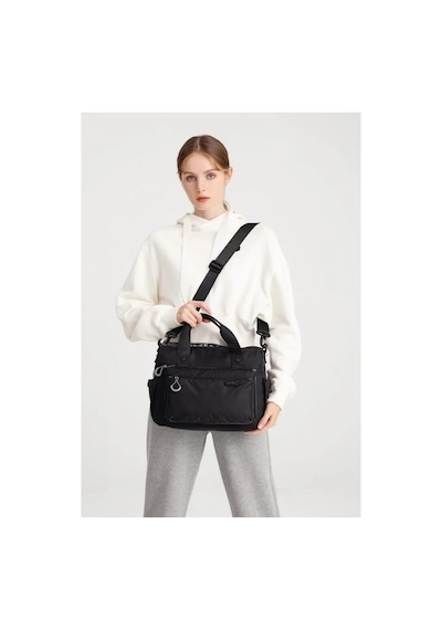 Smart Bags Kırmızı Ekstra Hafif Kumaş Orta Boy Kadın Omuz Ve Postacı Çantası