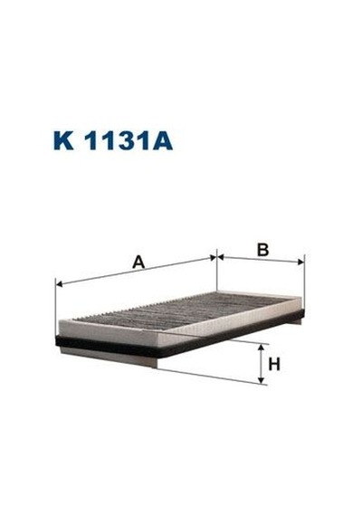 FILTRON K1131A Polen Filtresi Renault Espace IV 02 Otomatik Klimalı Cuk3840