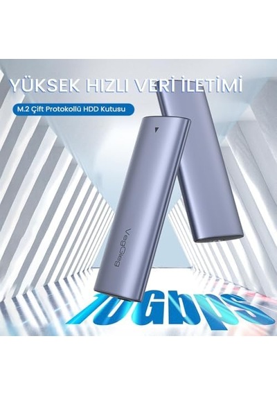 10gbps Usb 3.1 Gen2 M.2 Sata Ngff Nvme Ssd Disk Kutusu