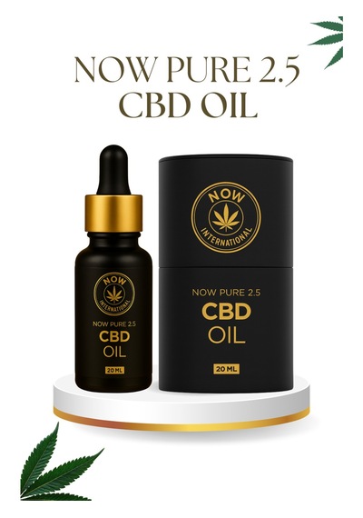 Now Pure 2.5 C B D Oıl Yağı 2.5% 20 Ml