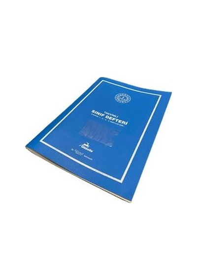 Gülpaş Sınıf Defteri Takvimli Plastik İlkokul 390