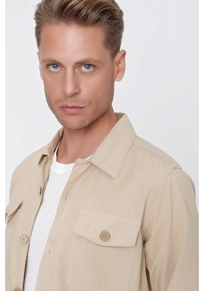 Efor C 618 Slim Fit Bej Spor Ceket Bej