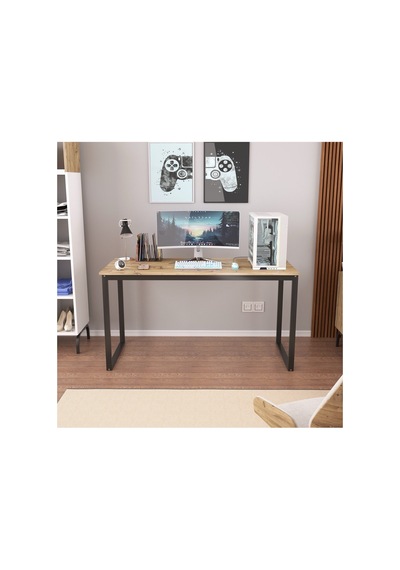 Max Mood 60 X 140 Cm Çalışma Masası Beyaz - Meşe