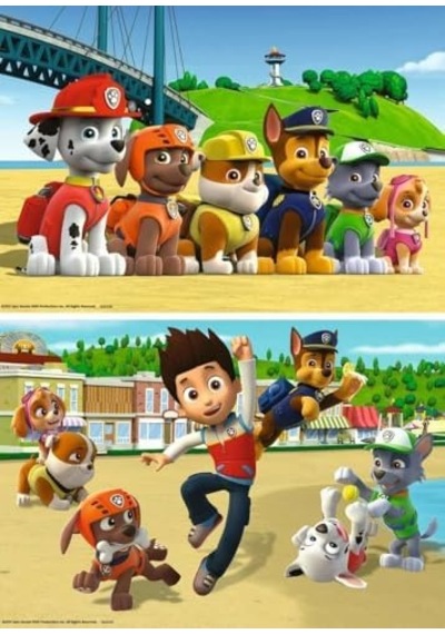 2 X 24 Parça Yapboz Paw Patrol 90648