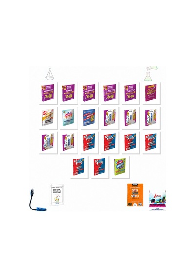 Muba 8. Sınıf Lgs Fas. Fib. Kaf. Mat. Dst. Par. 21 Kitap Seti