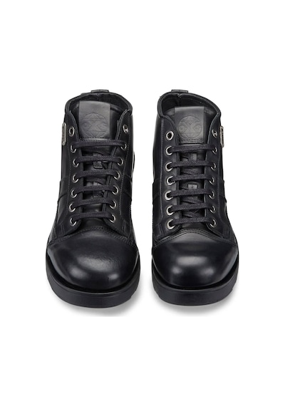 Bot Erkek Oxm003600 Oxs Frank 0036 Mıd M Leather Black Siyah