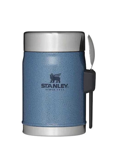 Stanley Paslanmaz Çelik Yemek Termosu Kaşıklı 0,40lt Lake Mavi