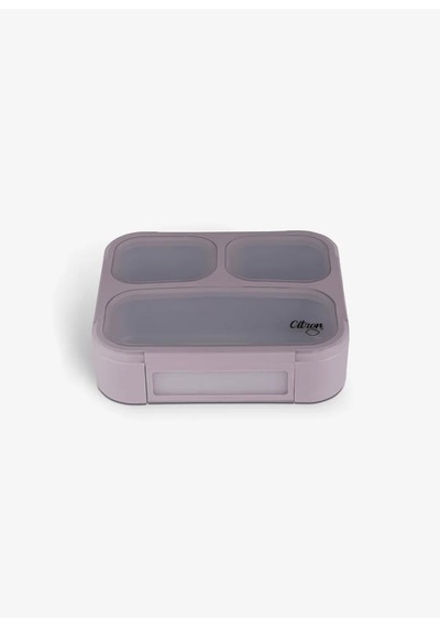 Citron Çatal Ve Kaşıklı Bento Beslenme Kutusu Seti - Purple 1196861 1