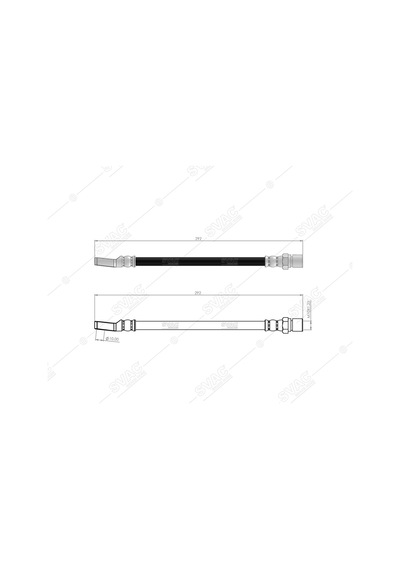 SVAC 93-104 Arka Fren Hortumu M131