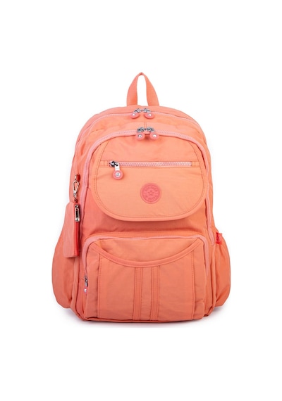 Nas Bag Unisex Büyük Boy Zararlı Kimyasal İçermeyen Waterproof Sırt Çantası Somon Somon