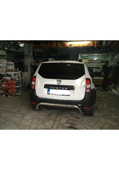 Duster 2015 2016 2017 2018 Paslanmaz Krom Arka Tampon Koruma