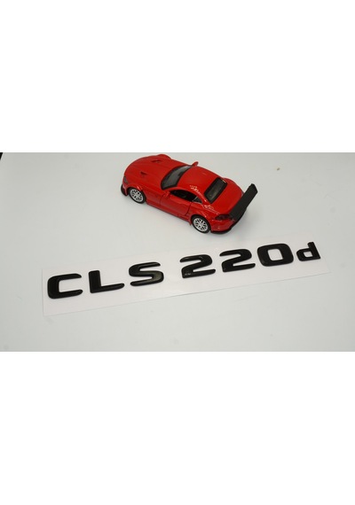 CLS 220d Bagaj Parlak Siyah ABS 3M 3D Yazı Logo