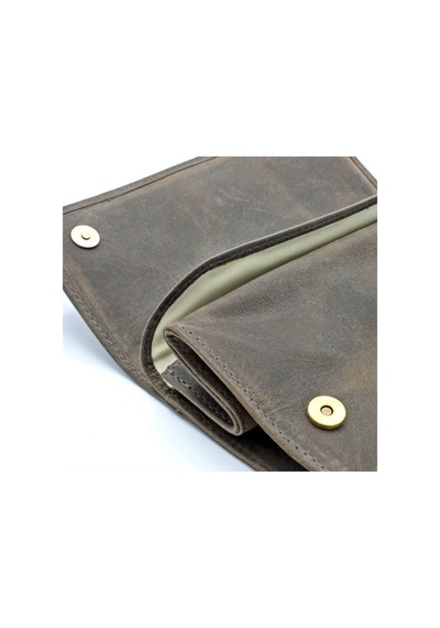 Rattray's Peat Tobacco Pouch 3 Kahve Deri Pipo Tütün Kesesi 131590